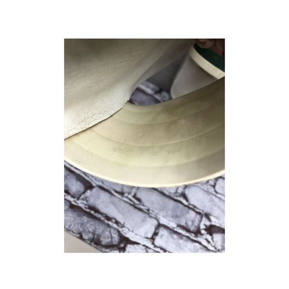 GUCCI Web White Rubber Logo Casual Slides Designer Sandals Men’s Sz 11M US/44EU - Picture 11 of 16